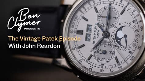 john reardon patek|john reardon watches.